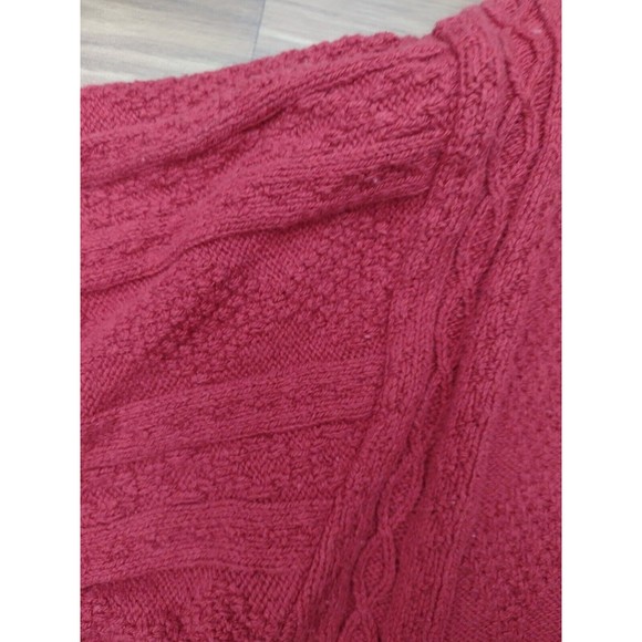 Northern Reflections SWEATER RED Vintage WOMEN Cotton Sweater Size XLARGE CANADA - Picture 4 of 8